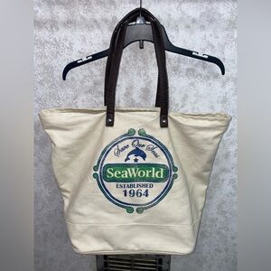 SeaWorld Canvas Tote Bag
